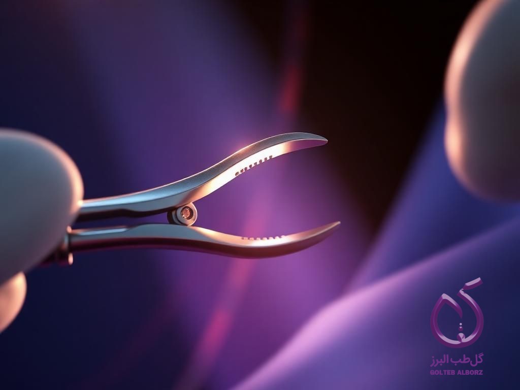 Hemostat Clamps are sterile metal instruments